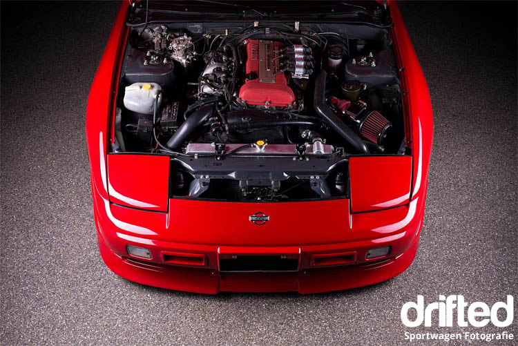 180sx sr20det engine bay