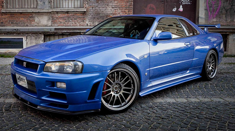 nissan skyline r34 gtr