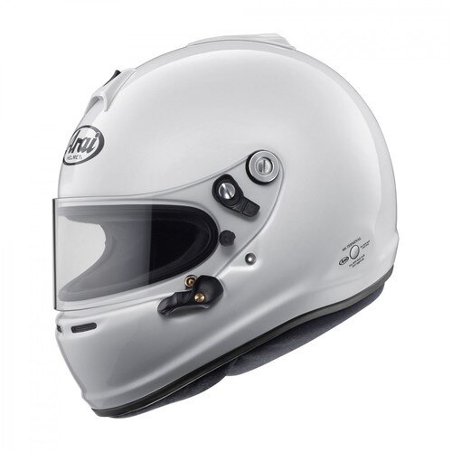 arai gp 6s white racing helmet