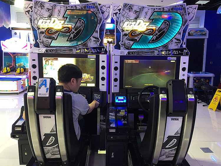 japan initial d arcade game