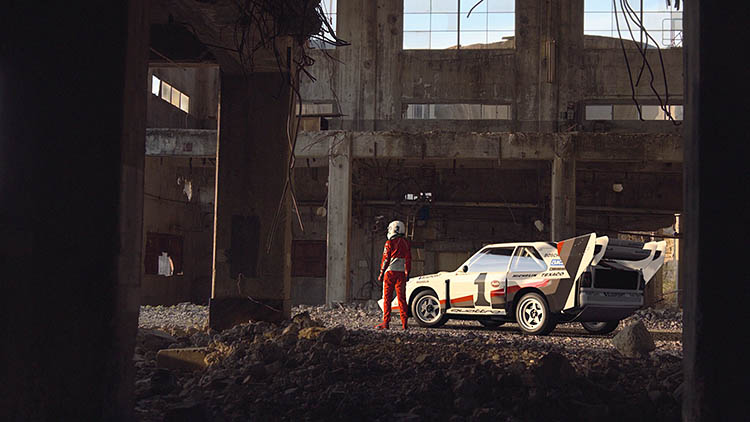 audi rally car