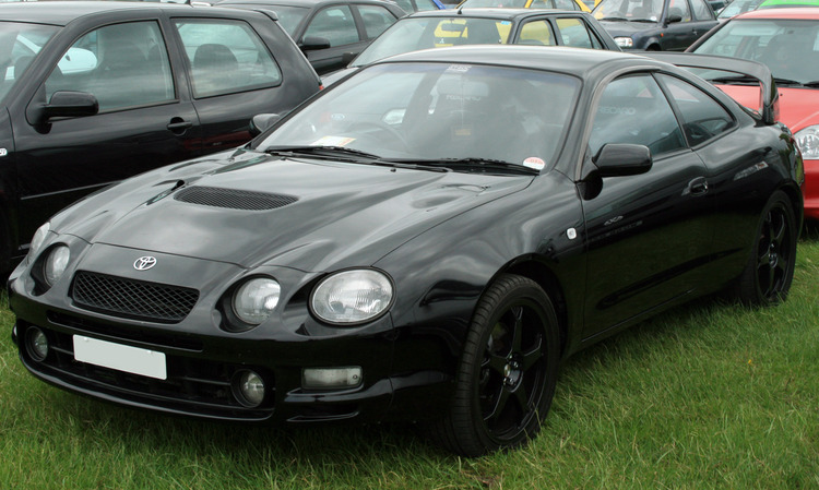 black celica toyota 3sgte