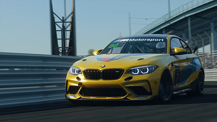 bmw m2 cs gothenburg yellow