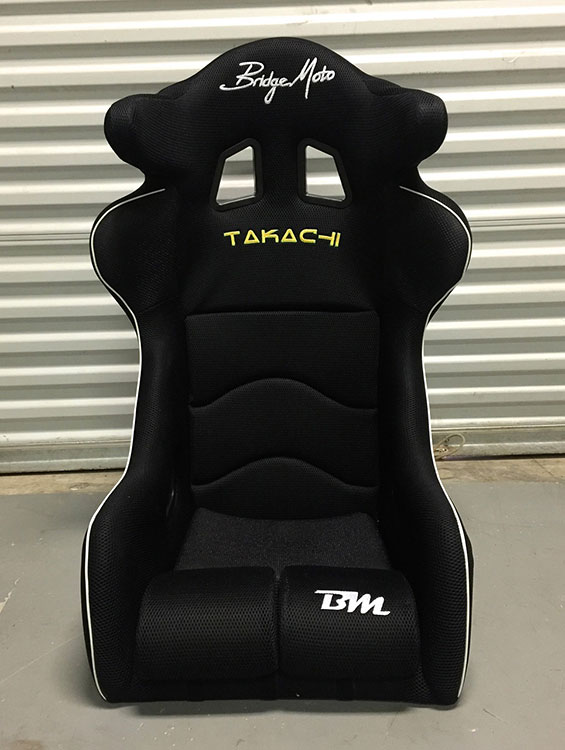 bridgemoto takachi s2000 seat