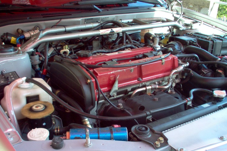 engine bay evo 7