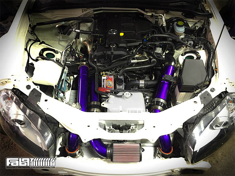 fab9 tuning nc engine bay