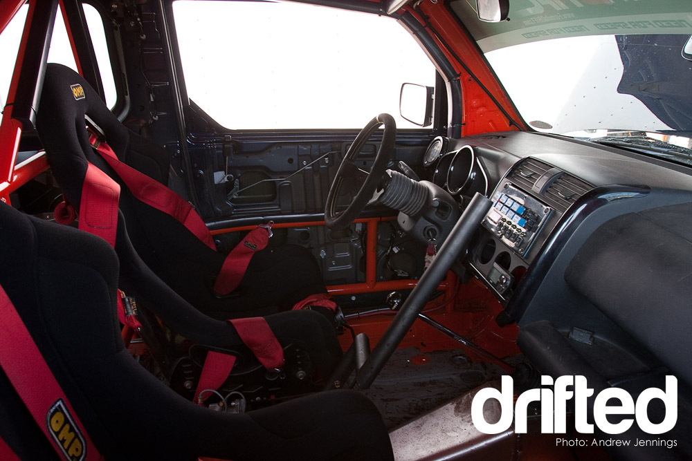 formula drift omp interior with hydraulic handbrake