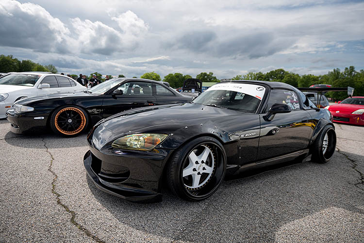 honda s2000 stance lowered meet show