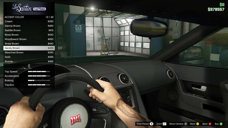 inside supra in gta 5