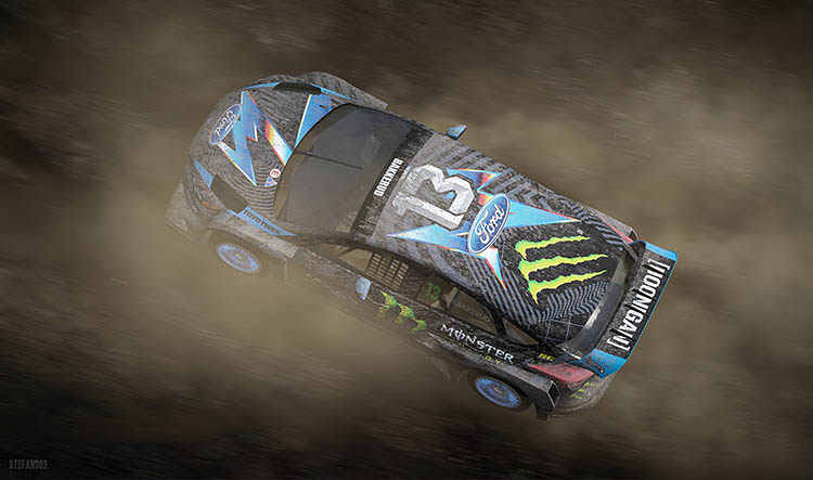 ken block rally monster dirty rallycross offroad