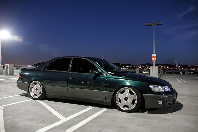 lexus es300 toyota windom amg front slammed stance