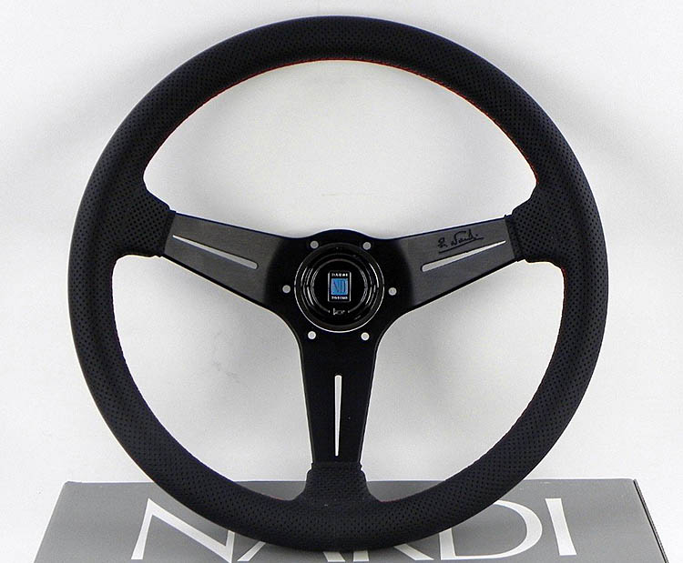 nardi 350mm leather best racing steering wheel