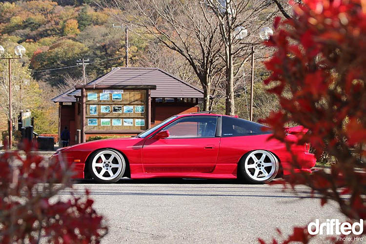 nissan 180sx typex jdm hiro feature drifted sideCherryTree