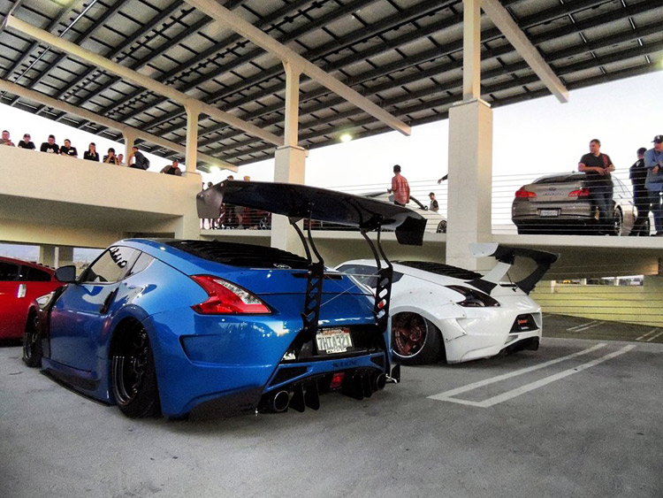 nissan 370Z big wing