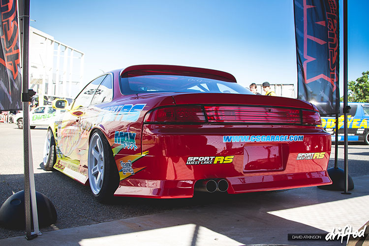 shiny red s14 240sx