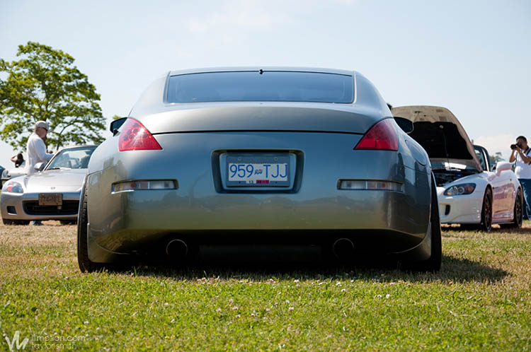 stanced rear