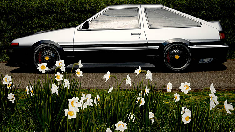 toyota ae86 trueno hachi roku