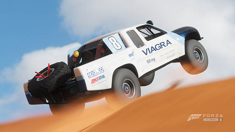 toyota t100 baja truck jump offroad awd